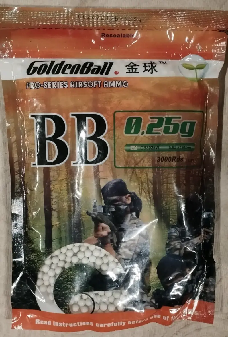 Balines Airsoft GoldenBall - 2