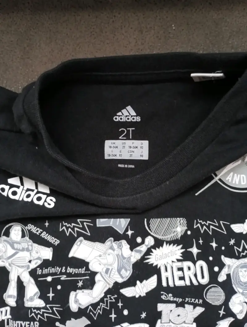 Conjunto de ropa infantil Adidas Star Wars negro - 3