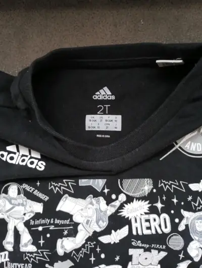 Conjunto de ropa infantil Adidas Star Wars negro - miniatura 3