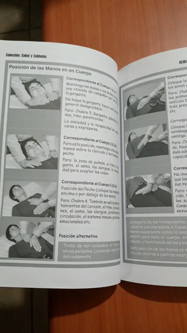 Libro Reiki, posiciones activaciones y sanaciones - 2