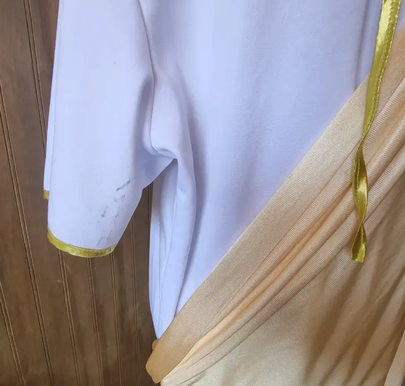 Disfraz de Toga Romana  con Detalles Dorados - 6