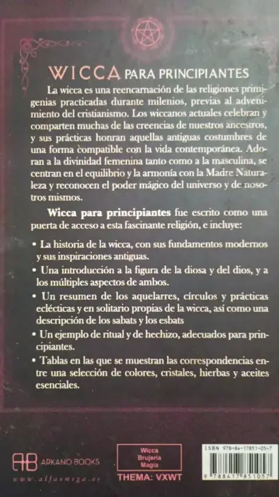Libro 'Wicca para Principiantes' de Lisa Chamberlain - miniatura 2