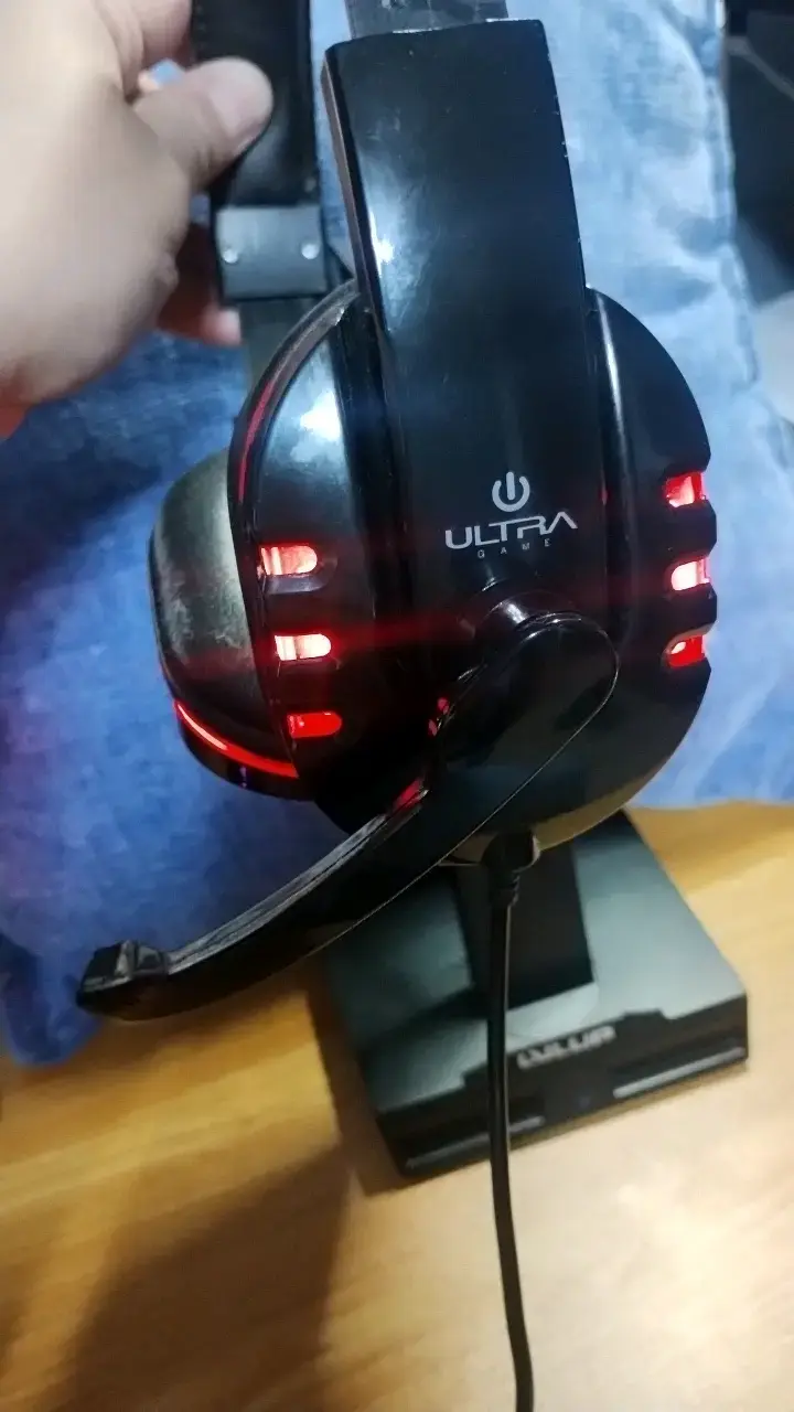 Audífonos gamer con luces LED Ultra - 3