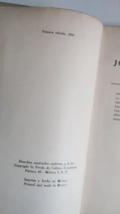 Libro Jornada Hecha Poesía 1934-1952 Giner - miniatura 4