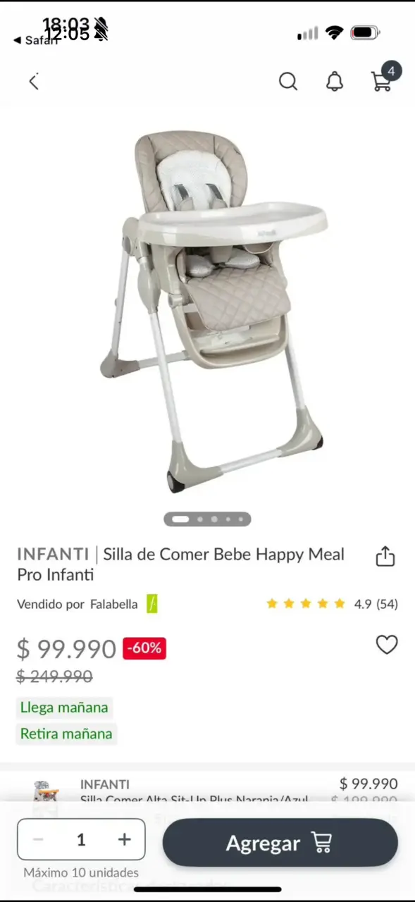 Silla de comer infanti - 5