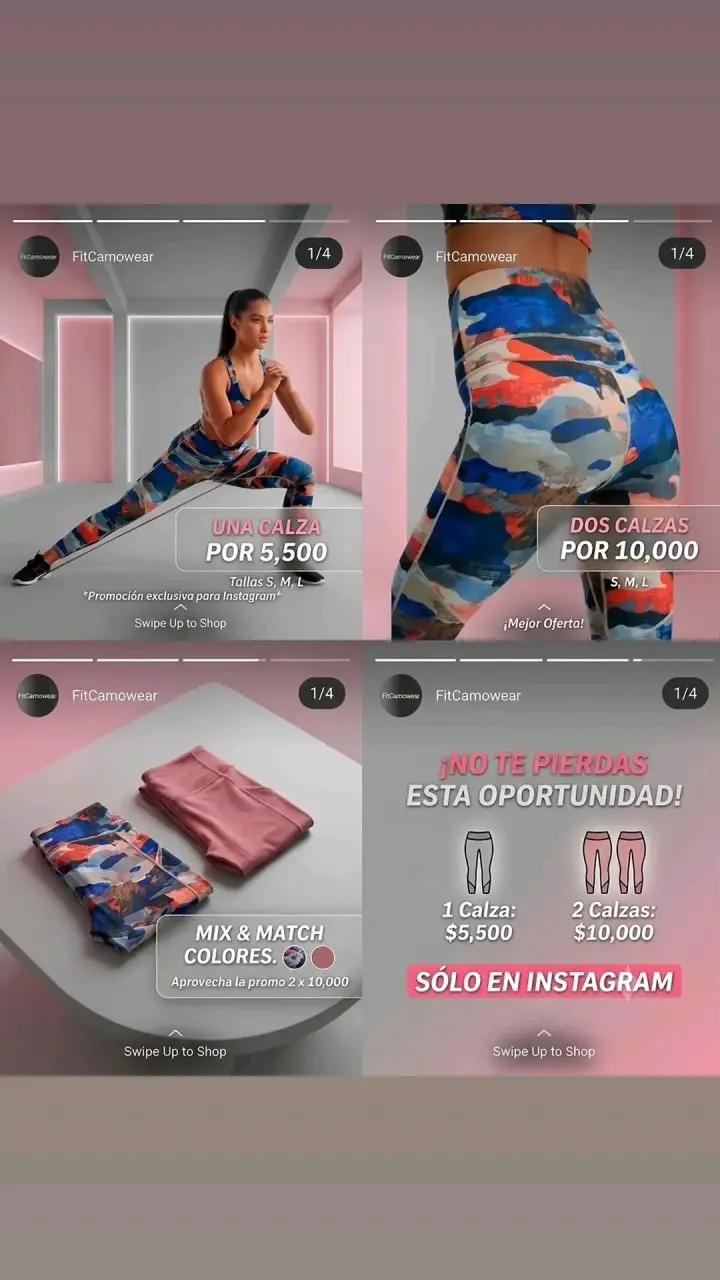 Calzas deportivas Sport Glam en varios colores - 4