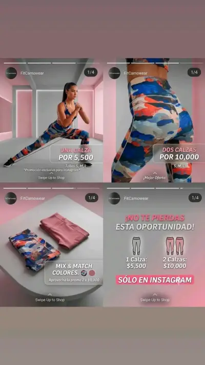 Calzas deportivas Sport Glam en varios colores - miniatura 4