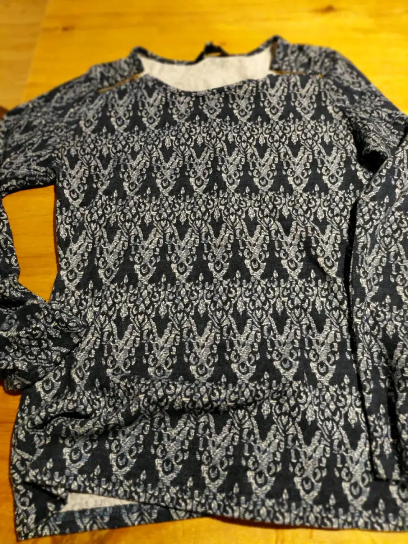 Blusa de seda rosa para mujer - 5