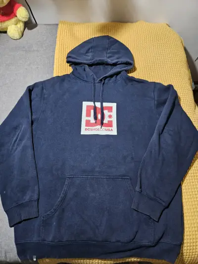 Polerón con capucha azul DC Shoes para hombre - miniatura 1