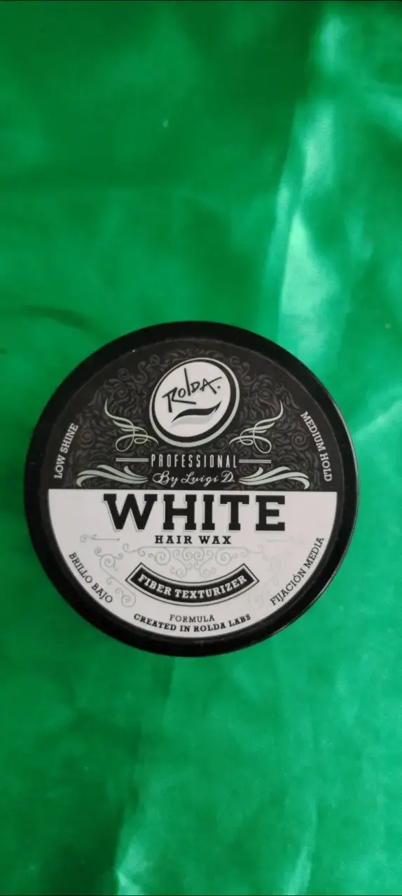 Cera para cabello Rolda White fijación media