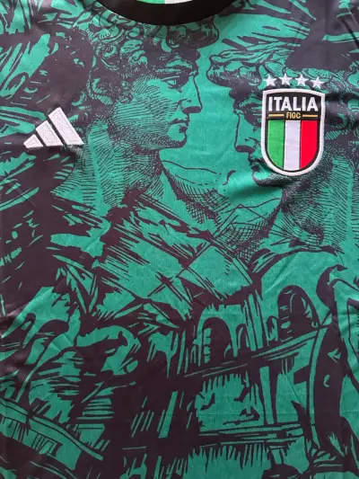 Camiseta Italia Adidas verde - miniatura 2