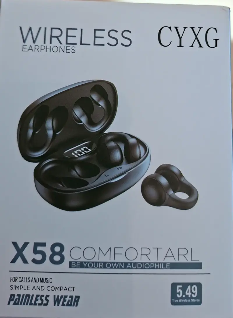 Auriculares Inalámbricos CYXG X58 con Estuche de Carga - 4