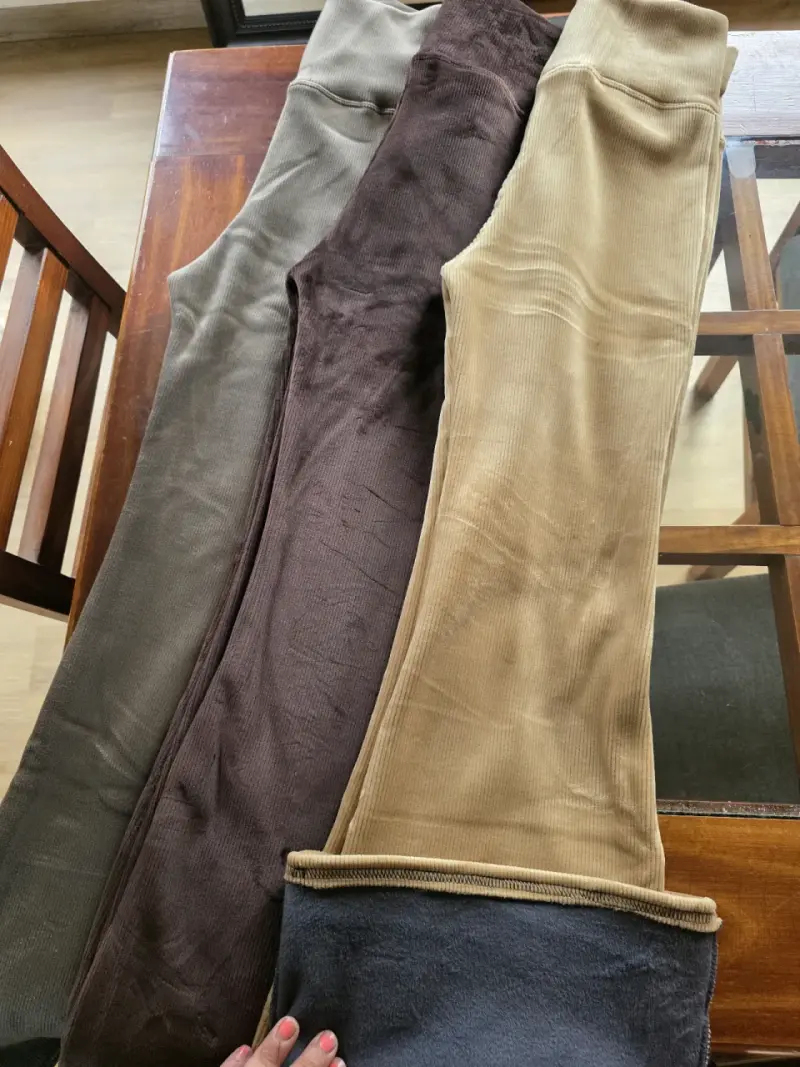 Pantalones térmicos de invierno para mujer