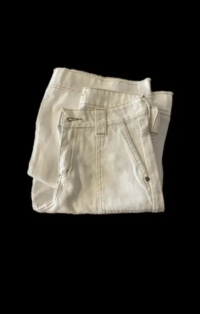 Pantalones cargo blancos lolita pocket - miniatura 2