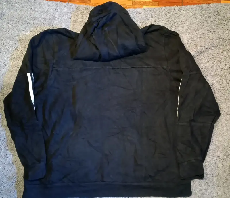 Polerón con capucha negro Adidas para hombre - 2