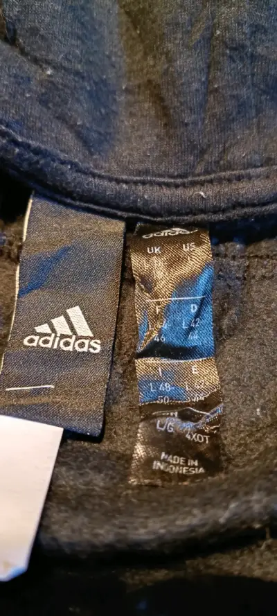 Polerón con capucha negro Adidas para hombre - miniatura 4