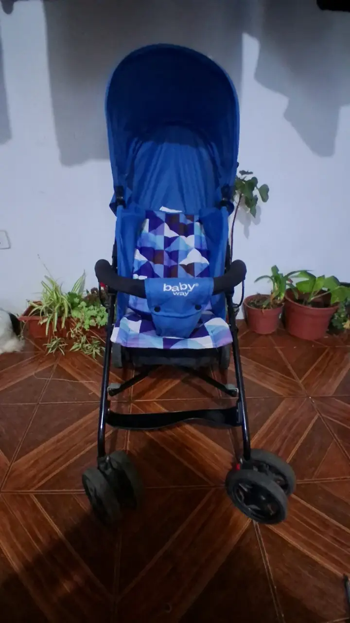 Coche de Paseo Azul Baby Way - 5