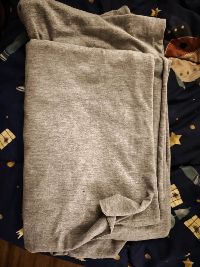 Fular portabebé gris Canguramor - 2