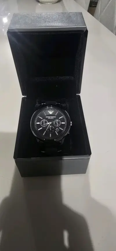 Reloj Emporio Armani Cerámica Negro - miniatura 1