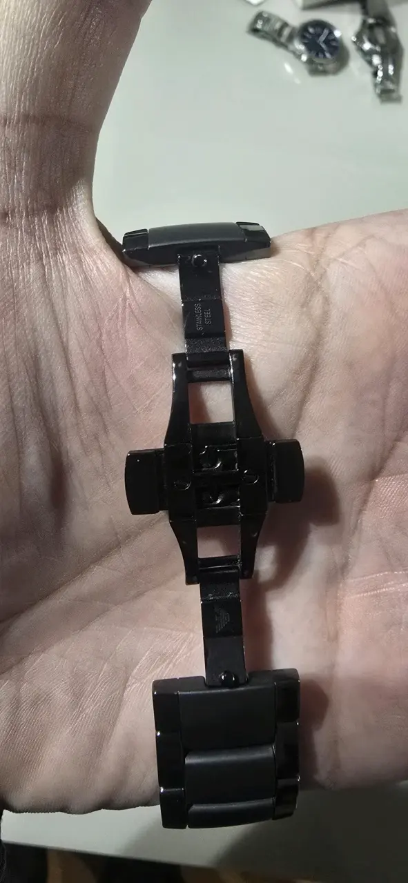 Reloj Emporio Armani Cerámica Negro - 5