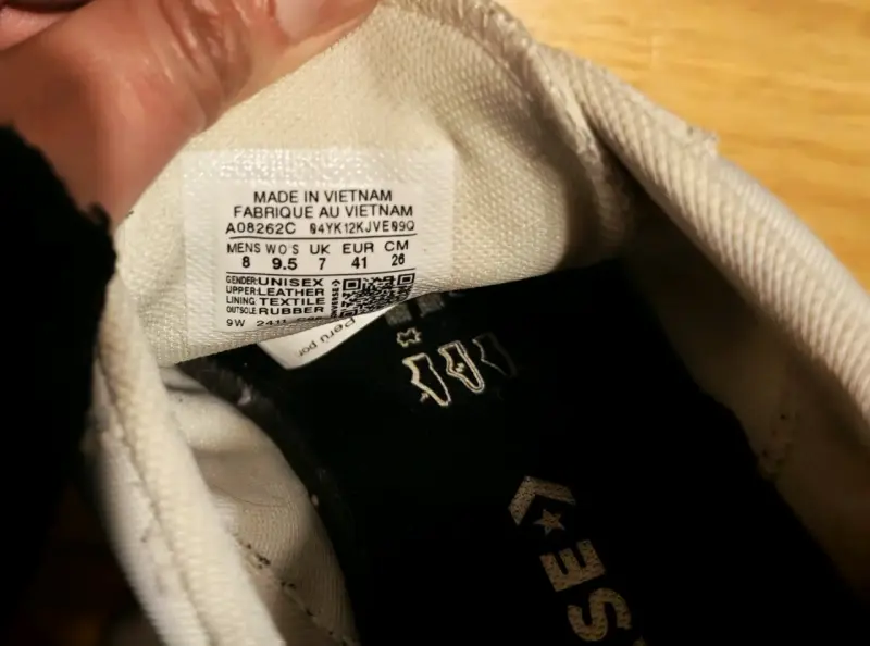 Zapatillas deportivas blancas Converse unisex - 4