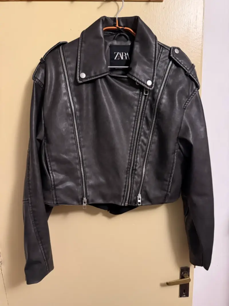 Chaqueta Biker Zara - 2