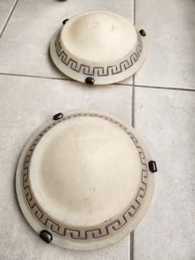 Plafones de techo estilo clásico beige - miniatura 1