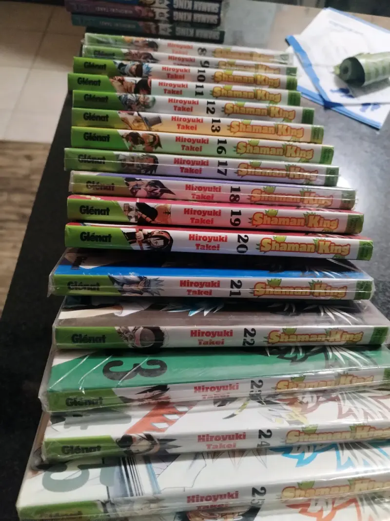 Colección de mangas Shaman King y Rurouni Kenshin - 3