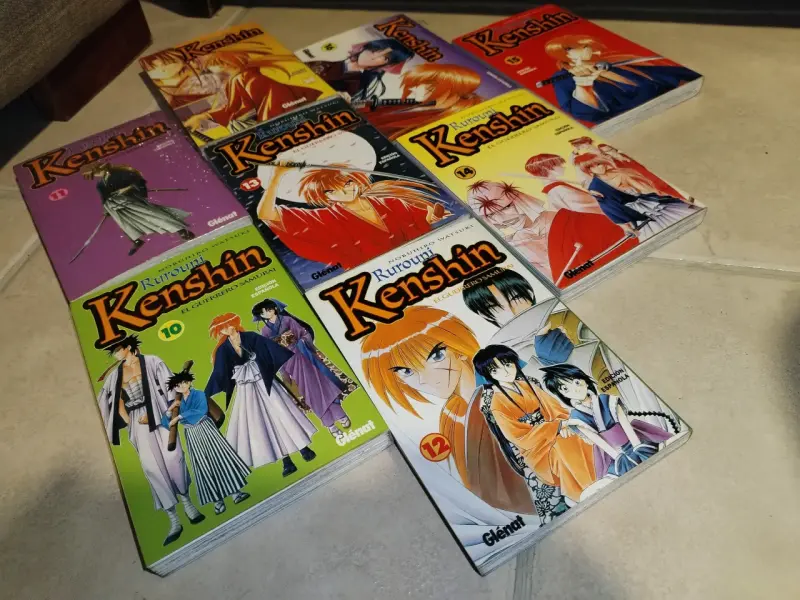 Colección de mangas Shaman King y Rurouni Kenshin - 4