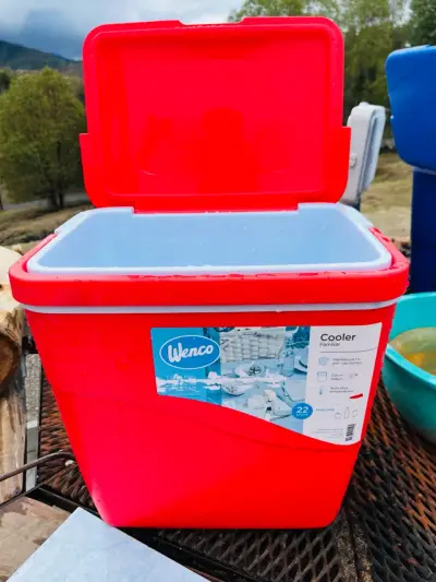 Cooler Wenco Familiar 22L Rojo y Azul - miniatura 2