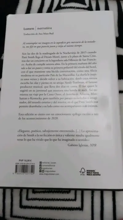 Libro 'El Año del Mono' de Patti Smith - miniatura 2