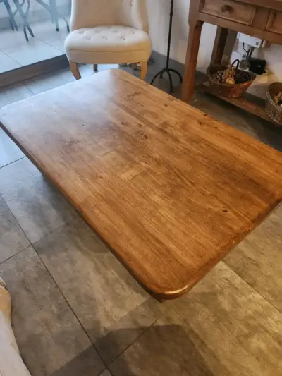 Mesa de Centro de Madera Maciza - miniatura 4