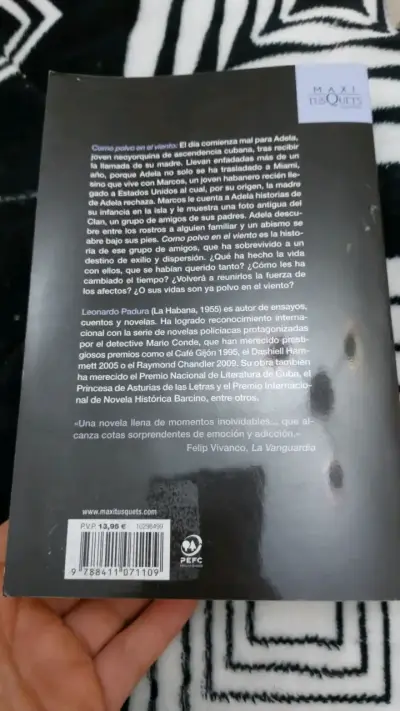Libro 'Como polvo en el viento' de Leonardo Padura - miniatura 2