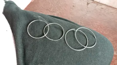 Aros de filigrana en plata - miniatura 2
