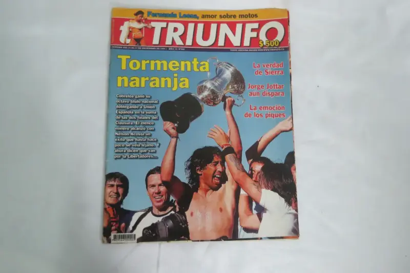 Revista Triunfo edición Tormenta Naranja 2004 - 1
