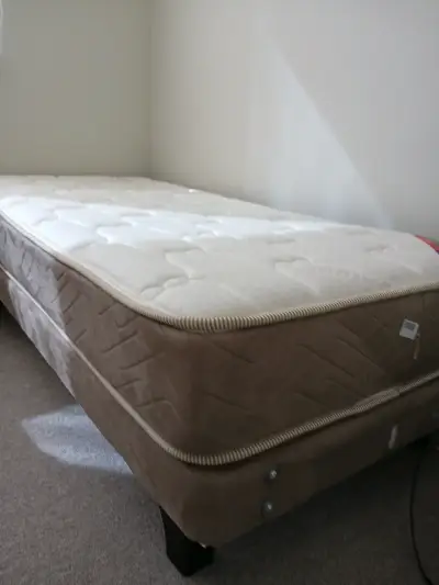 Cama Europea Bamboo 1 Plaza Base Normal - miniatura 2