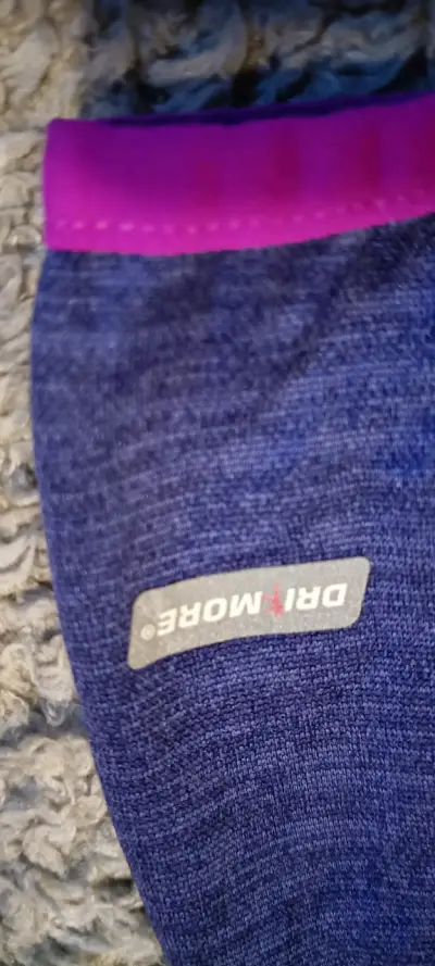 Polerón deportivo azul con capucha para mujer - miniatura 4