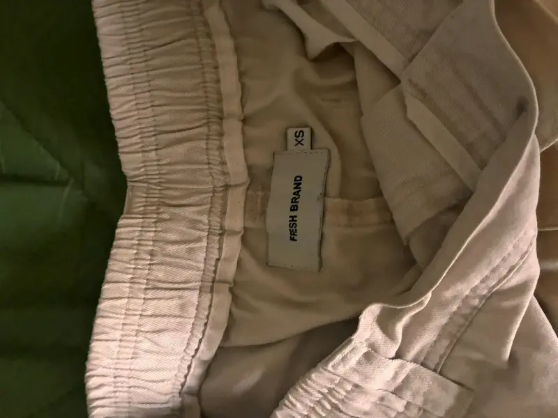 Pantalones cargo beige FRESH BRAND talla XS - 2