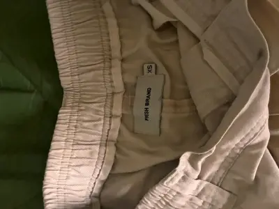 Pantalones cargo beige FRESH BRAND talla XS - miniatura 2