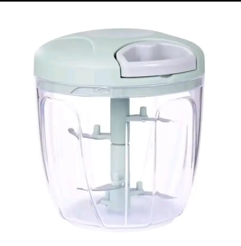 Picadora manual de alimentos con cuerda - 1