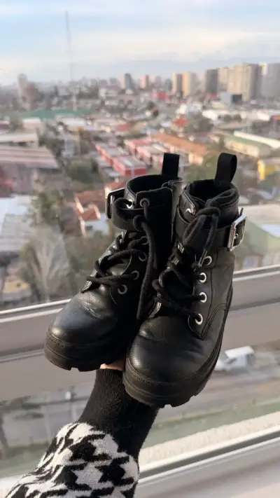 Botines con hebilla de niña - miniatura 2