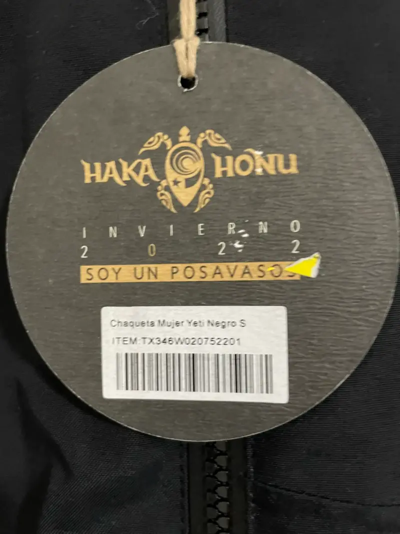Chaqueta Mujer Haka Honu Negra - 2
