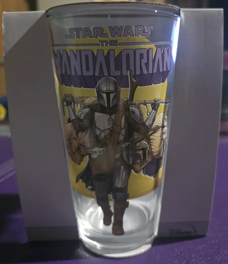Vaso de vidrio Star Wars The Mandalorian 475 ml - 1