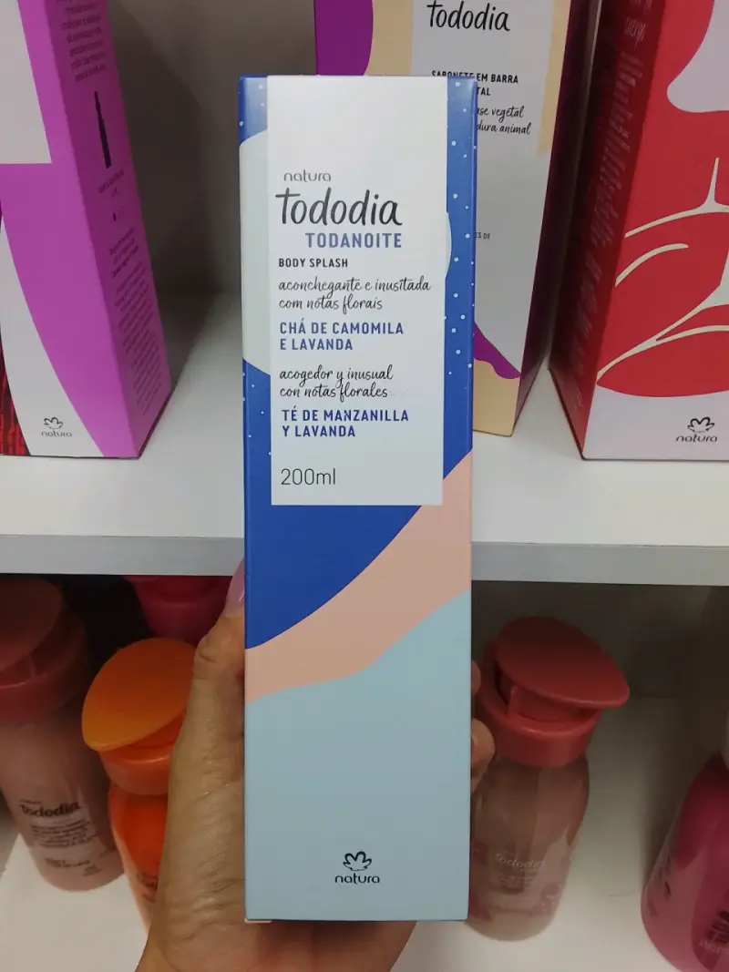 Body Splash Natura Tododia Cereza y Avellana 200ml - 3