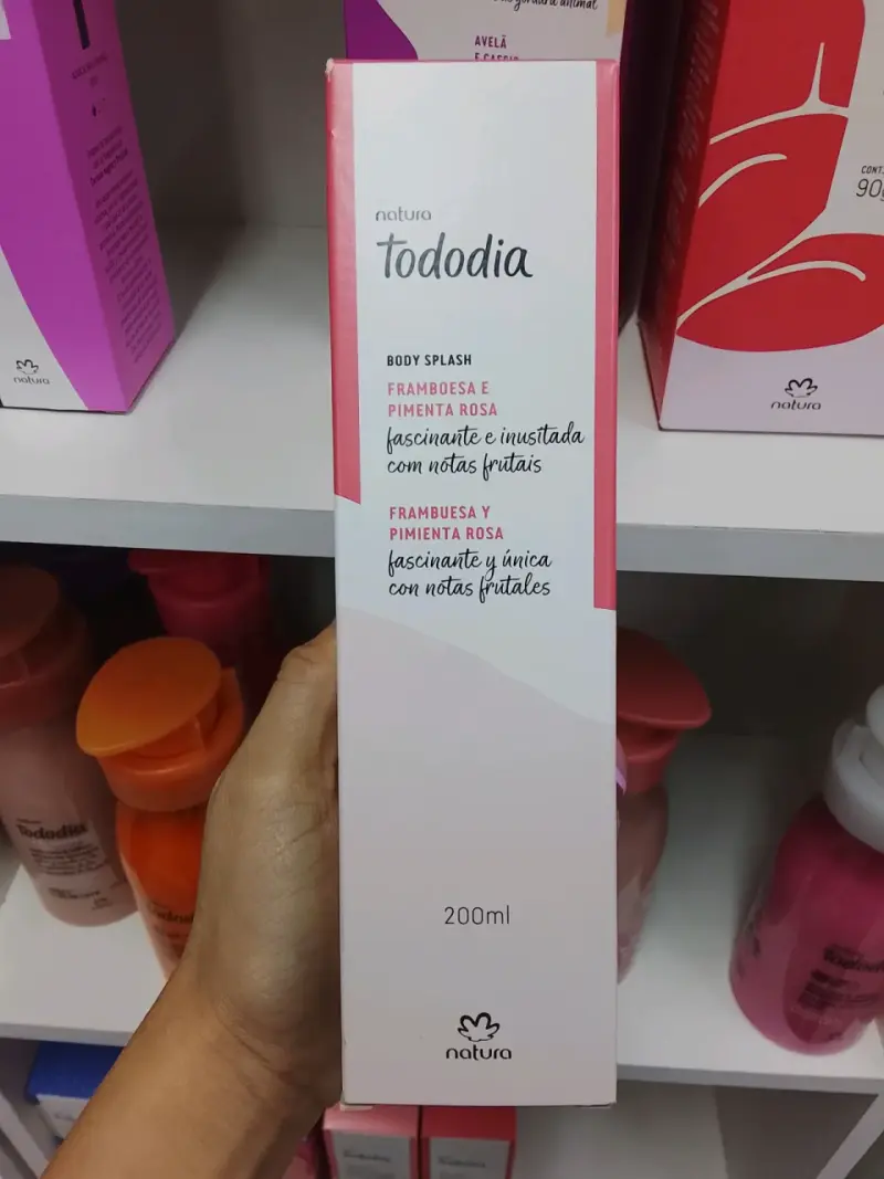 Body Splash Natura Tododia Cereza y Avellana 200ml - 4