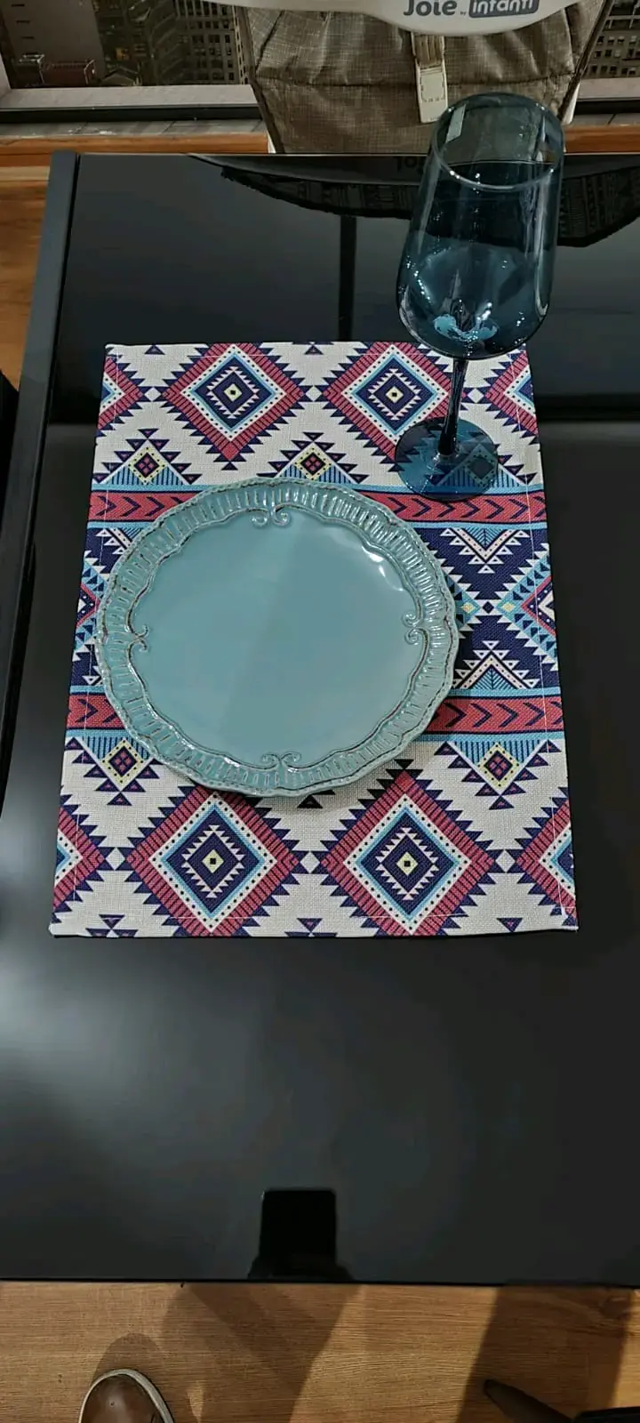 Individual de Mesa Estilo Étnico Colorido - 2