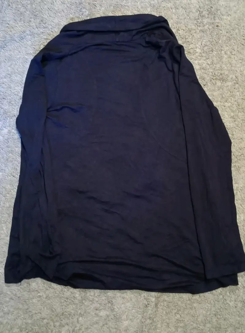 Tipo poleron azul marino talla L - 3