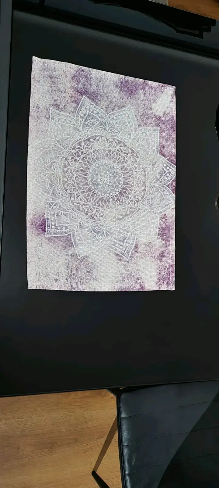 Set de individuales con diseño mandala - 5