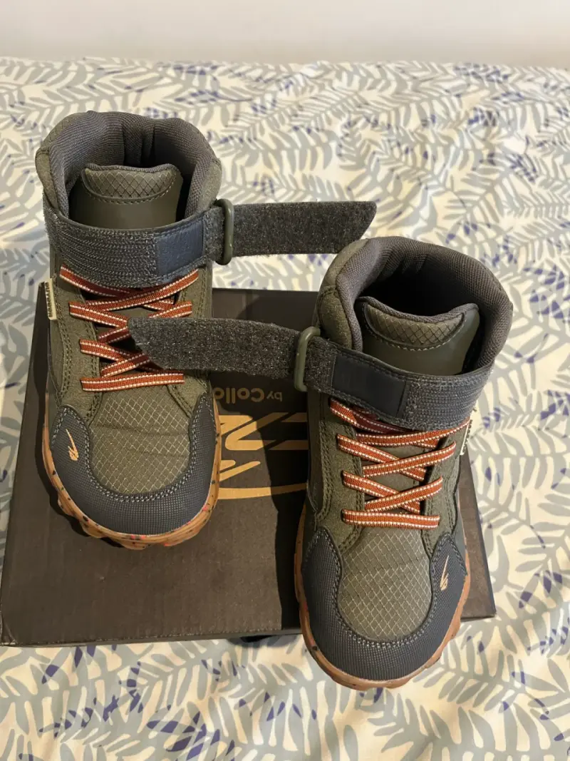 Botin outdoor verde talla 32 - 4