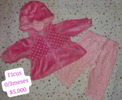 Conjunto de ropa para bebé Ficus 0-3 meses - miniatura 2